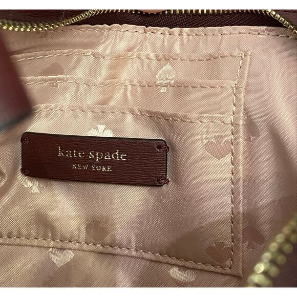 Kate Spade Poppy Dog Floral Crossbody Purse Bag - Picture 6 of 7